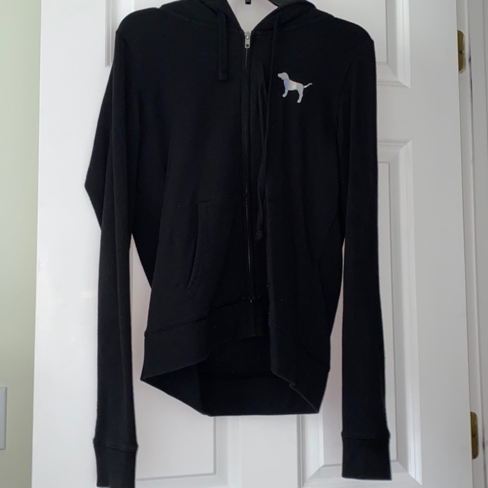 Victoria’s Secret Love Pink Sweatshirt Black
